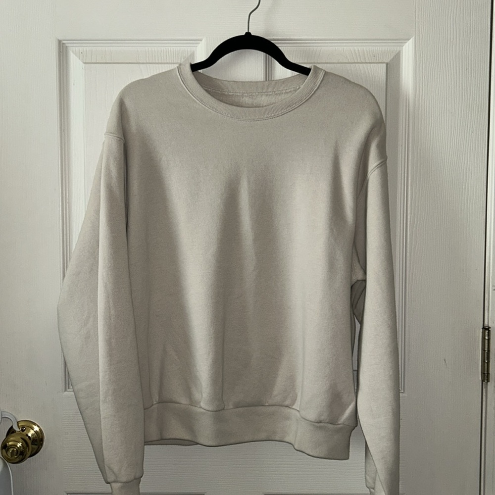 Abercrombie & Fitch Soft A&F Essentials Long Sleeve Sweatshirt Size Med - Picture 7 of 7